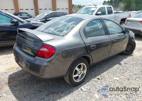 2004 Dodge Neon Se from USA, damaged, VIN 1B3ES26CX4D605267